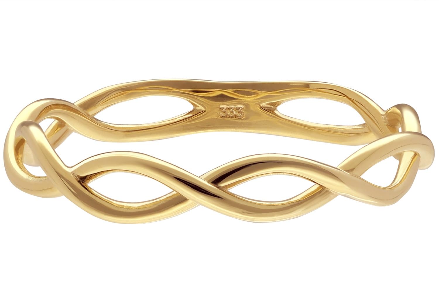 trendor Ringe Damenring Gold 333 Ring Gr. 58 68410