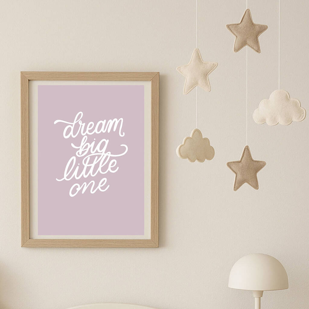 Joy Dream Big Little One Bild A5 Taupe