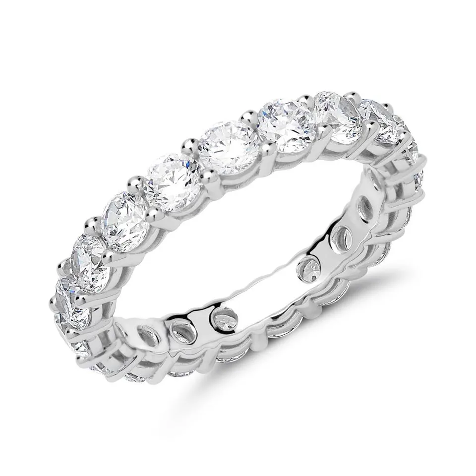 JEWLIX VR0165 Eternityring Silber 52mm Zirkonia