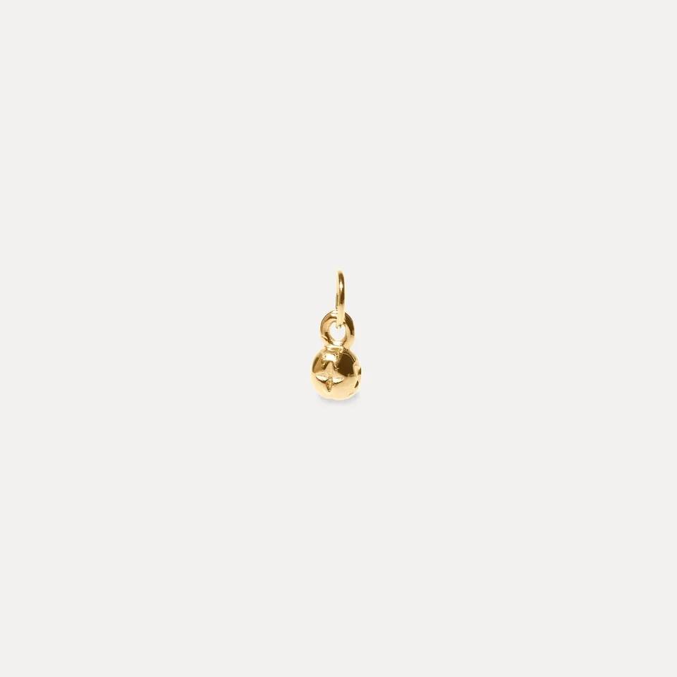 Stilnest Babe Anhänger 585 Gold 4mm Sternkugel