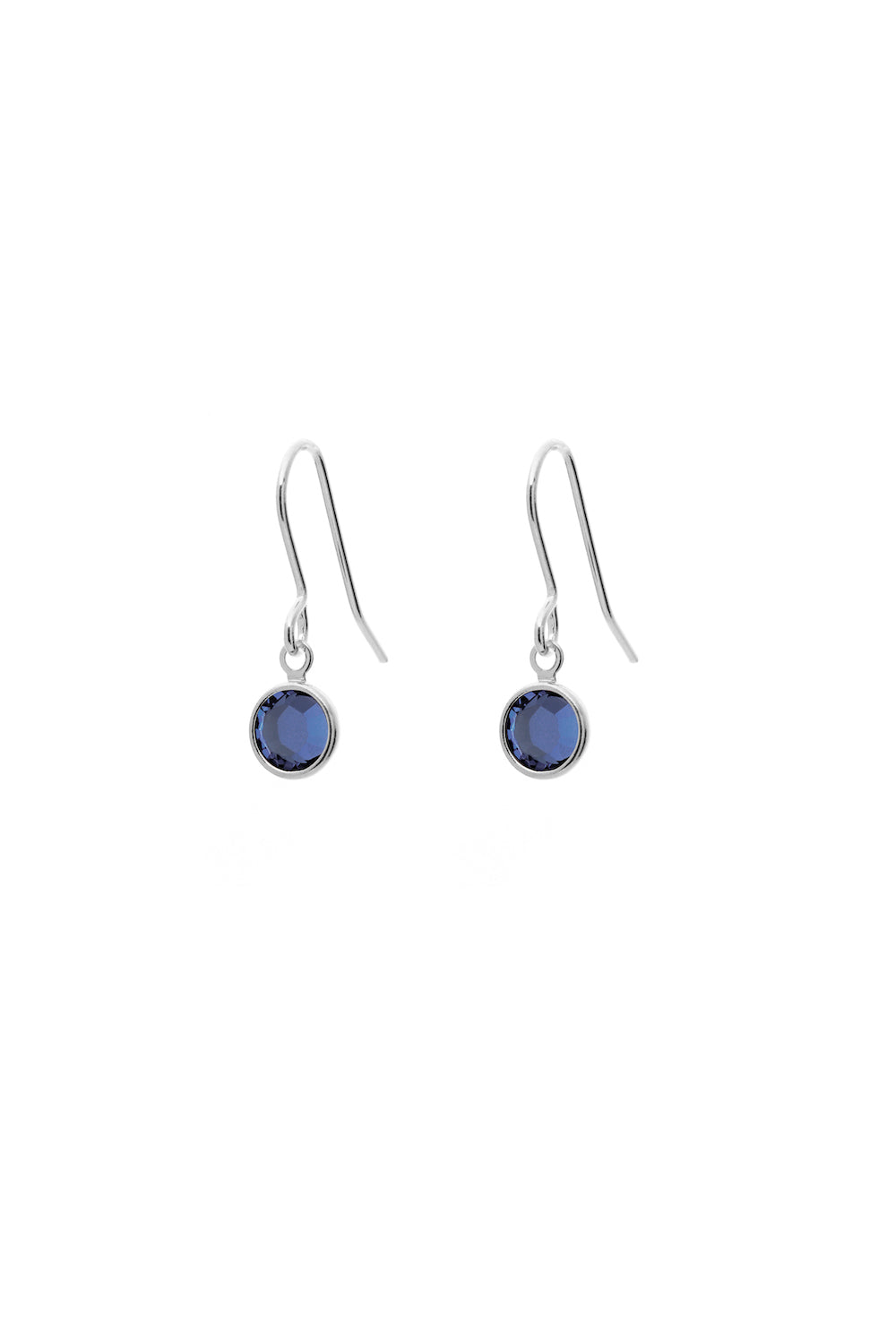 Joy by Corrine Smith September Birthstone Ohrringe Silber Saphir 0,6 cm