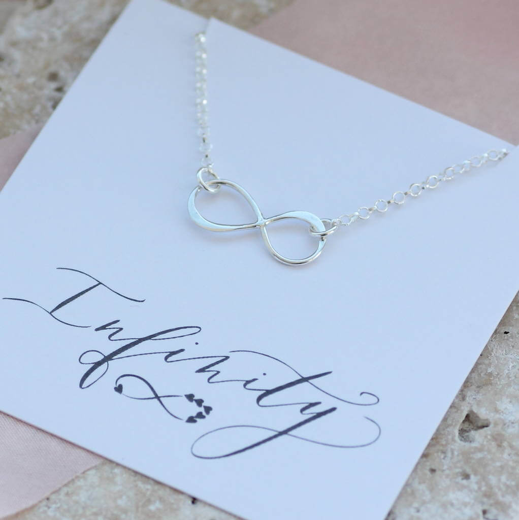 Joy by Corrine Smith Infinity Halskette Sterling Silber 925