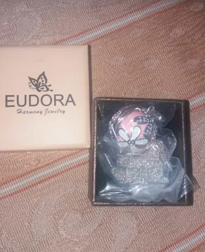 Eudora Harmony Bola Klangkugel Kette versilbert Schwangerschaft