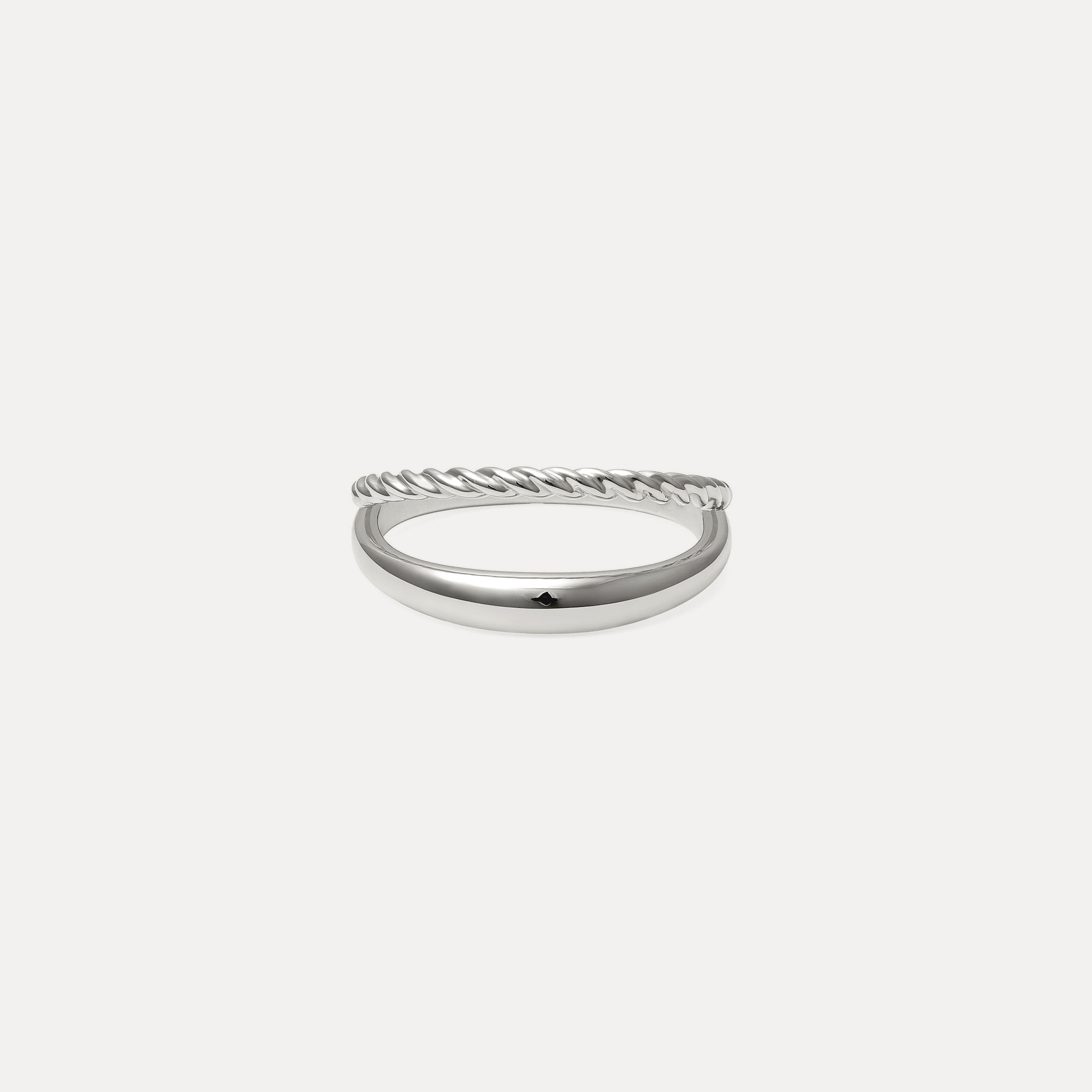 Stilnest Starling Ring Ring Gold Vermeil Gr. 52 Twist
