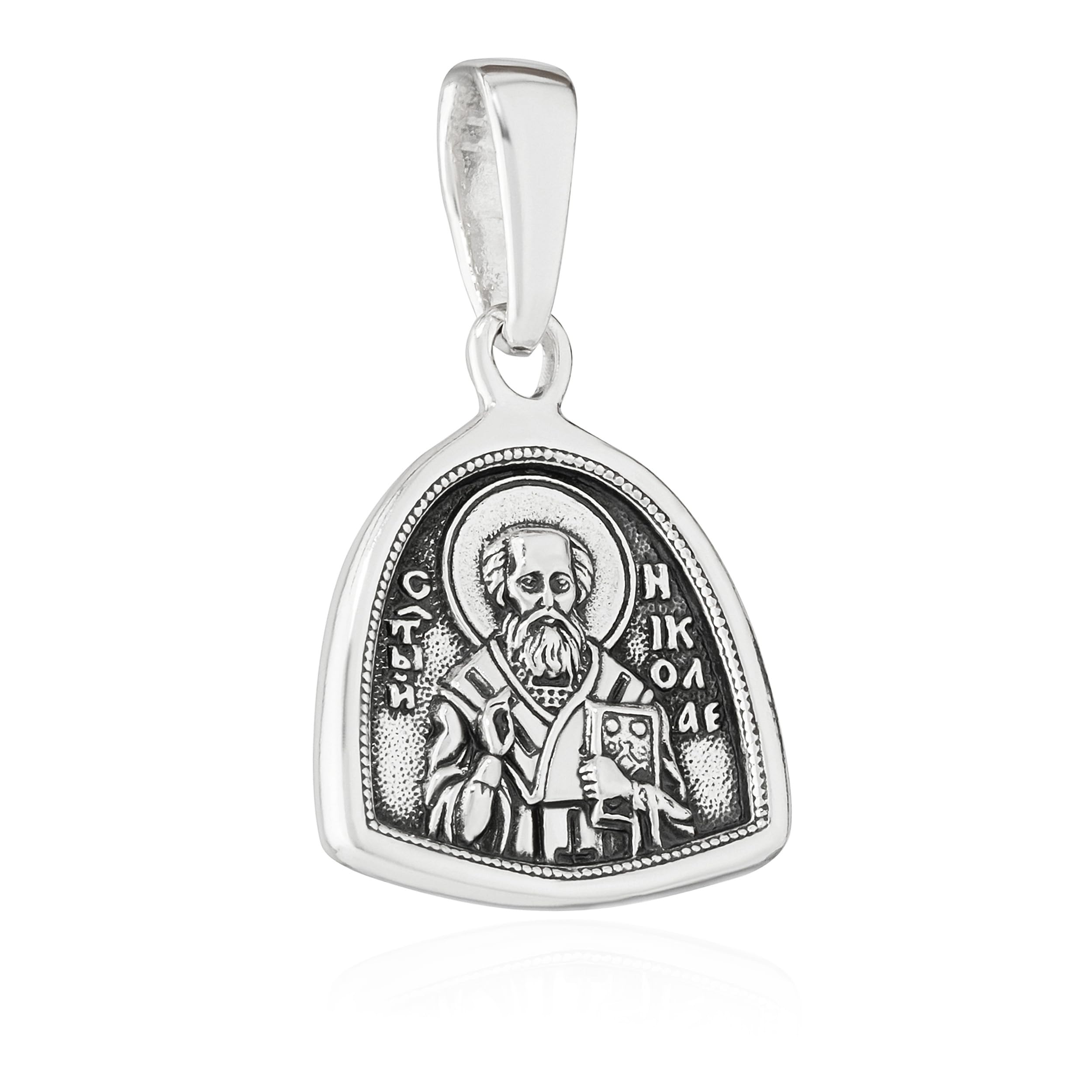 NKlaus Jewellery Nikolaus Ikonen Anhänger Silber 925 14x15mm