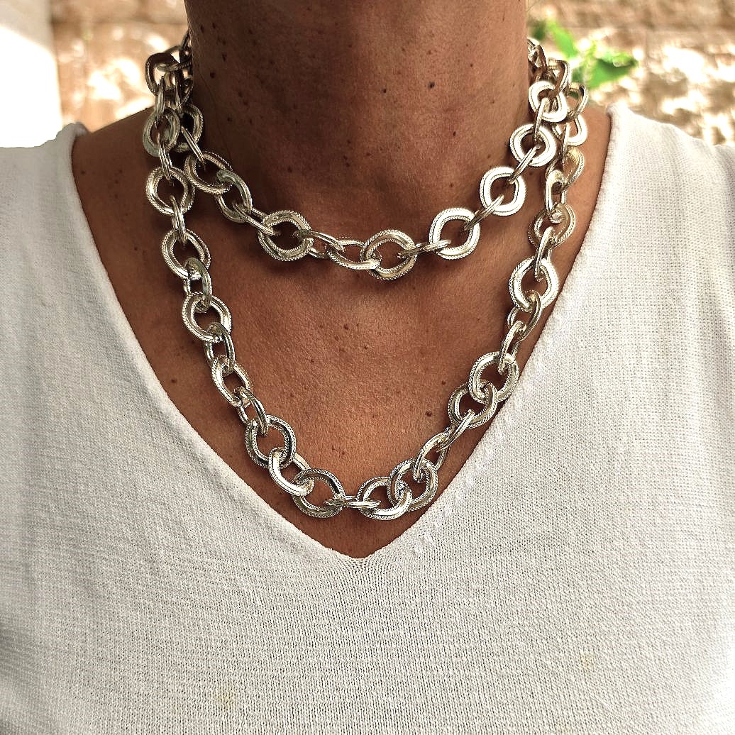 Alevá Bijoux Venezia Halskette Gold 90 cm lang