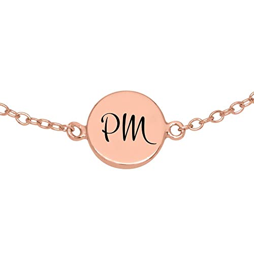 JEWLIX ID-Armbänder Armband Sterlingsilber rosévergoldet