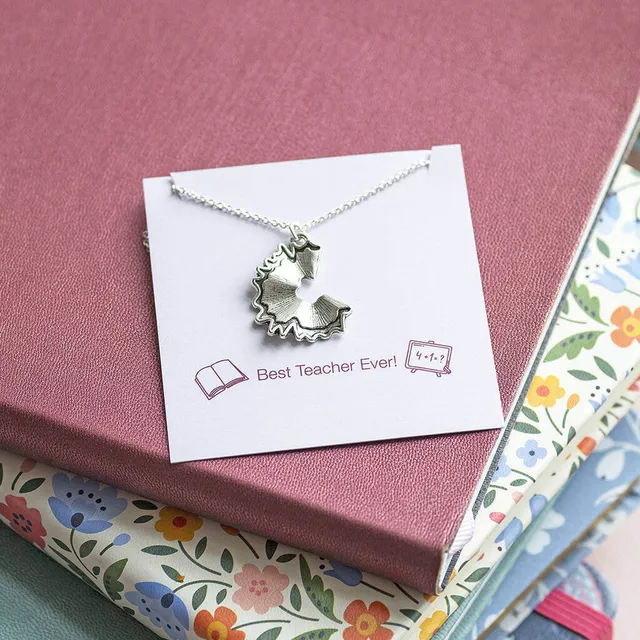 Joy by Corrine Smith Pencil Shaving Kette Silber