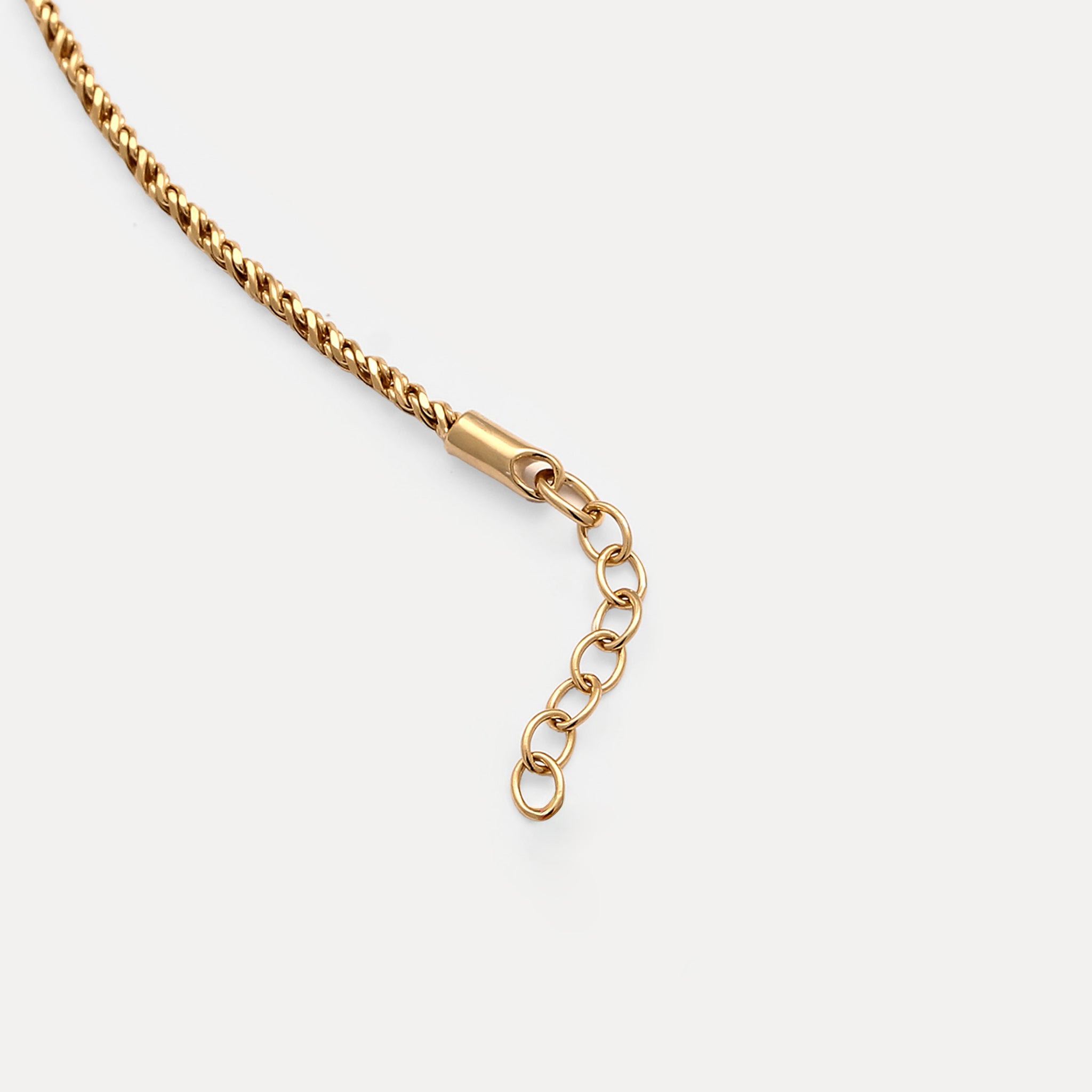 Stilnest Spiral Chain Armband 17+2cm Gold Vermeil