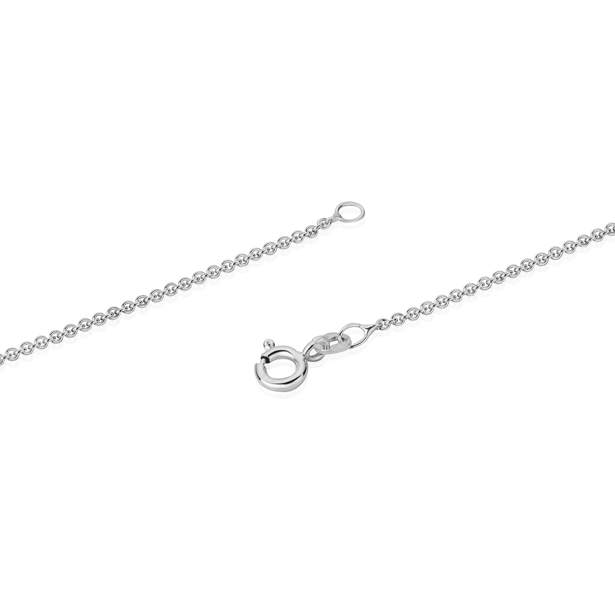 NKlaus Ankerkette Halskette Silber 925 38 cm