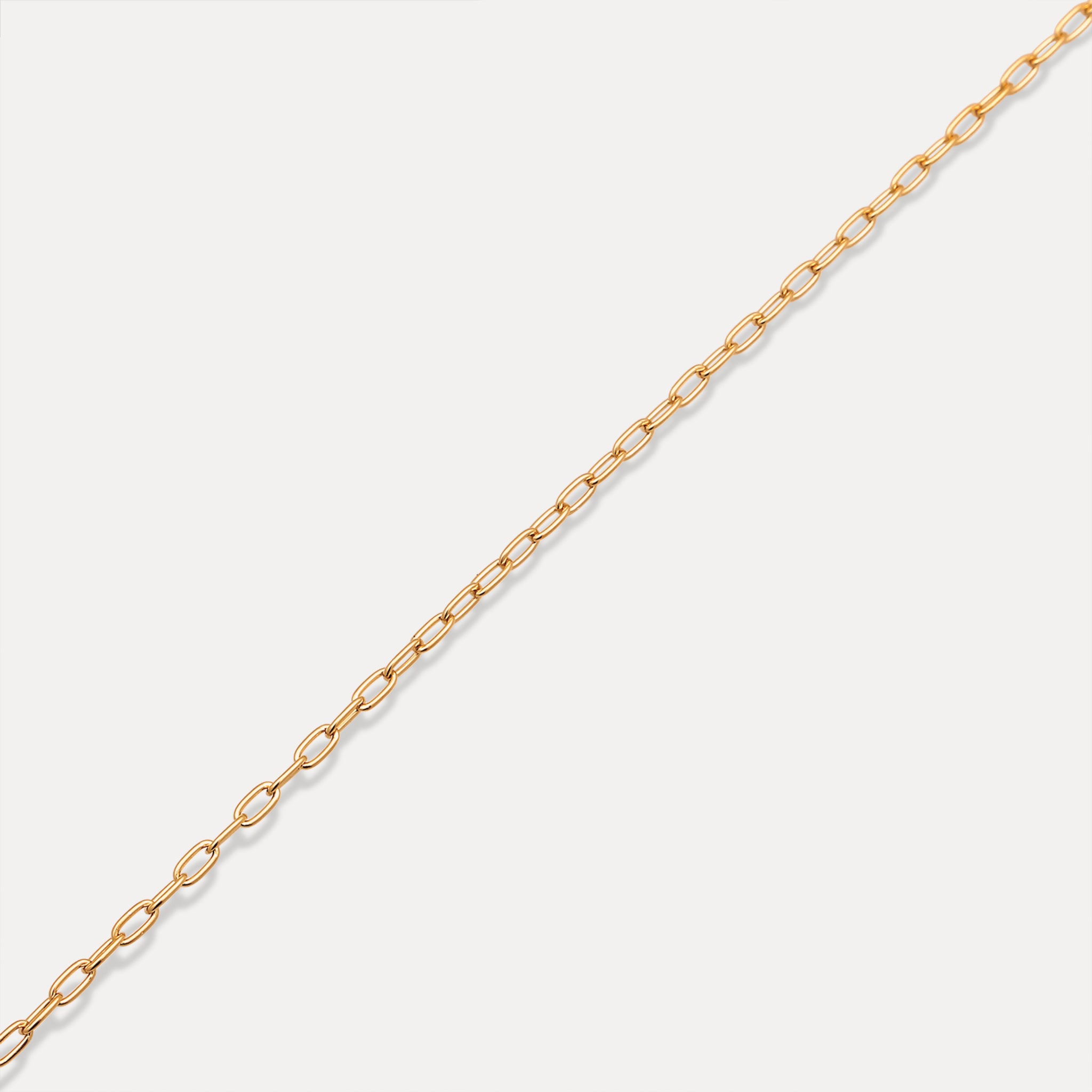 Stilnest Catena II Kette Halskette 24K Gold Vermeil 60CM