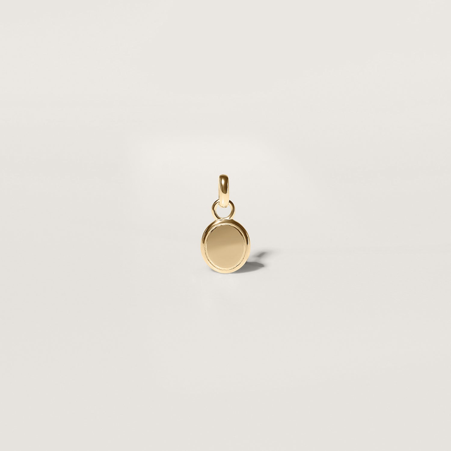 Stilnest Emblem Anhänger 585 Gold gravierbar