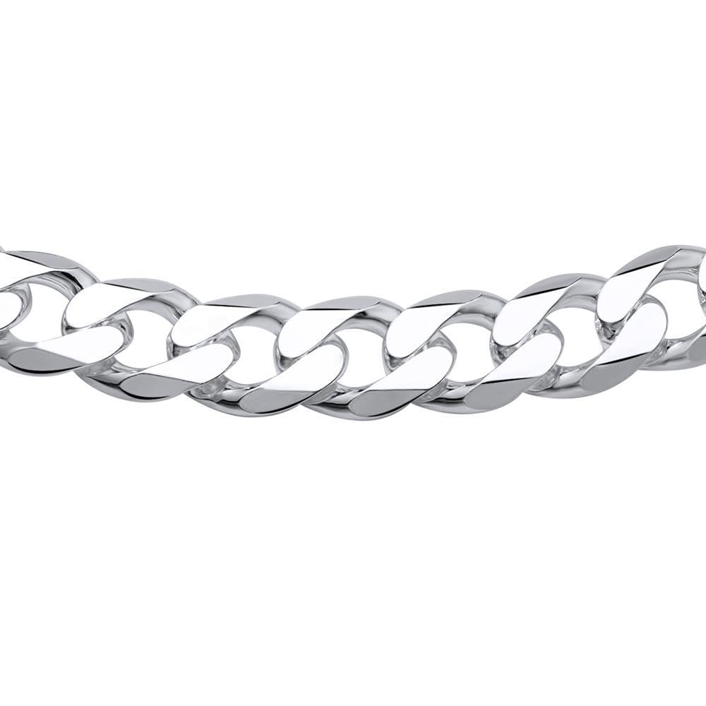 JEWLIX Panzerkette PK0120 Halskette 925 Silber 55 cm