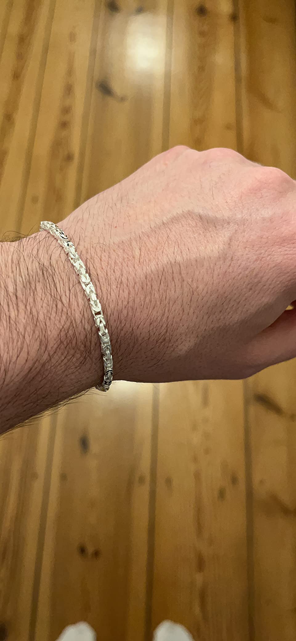 JEWLIX Königsarmbänder Silberarmband 925 2,5mm 21cm