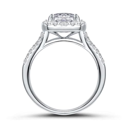 JEWLIX Verlobungsring 925 Silber Zirkonia 60mm
