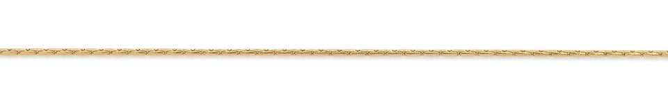 Eugen Rühle Ankerketten Ankerkette gedrückt 1,3mm Halskette 750 Gold