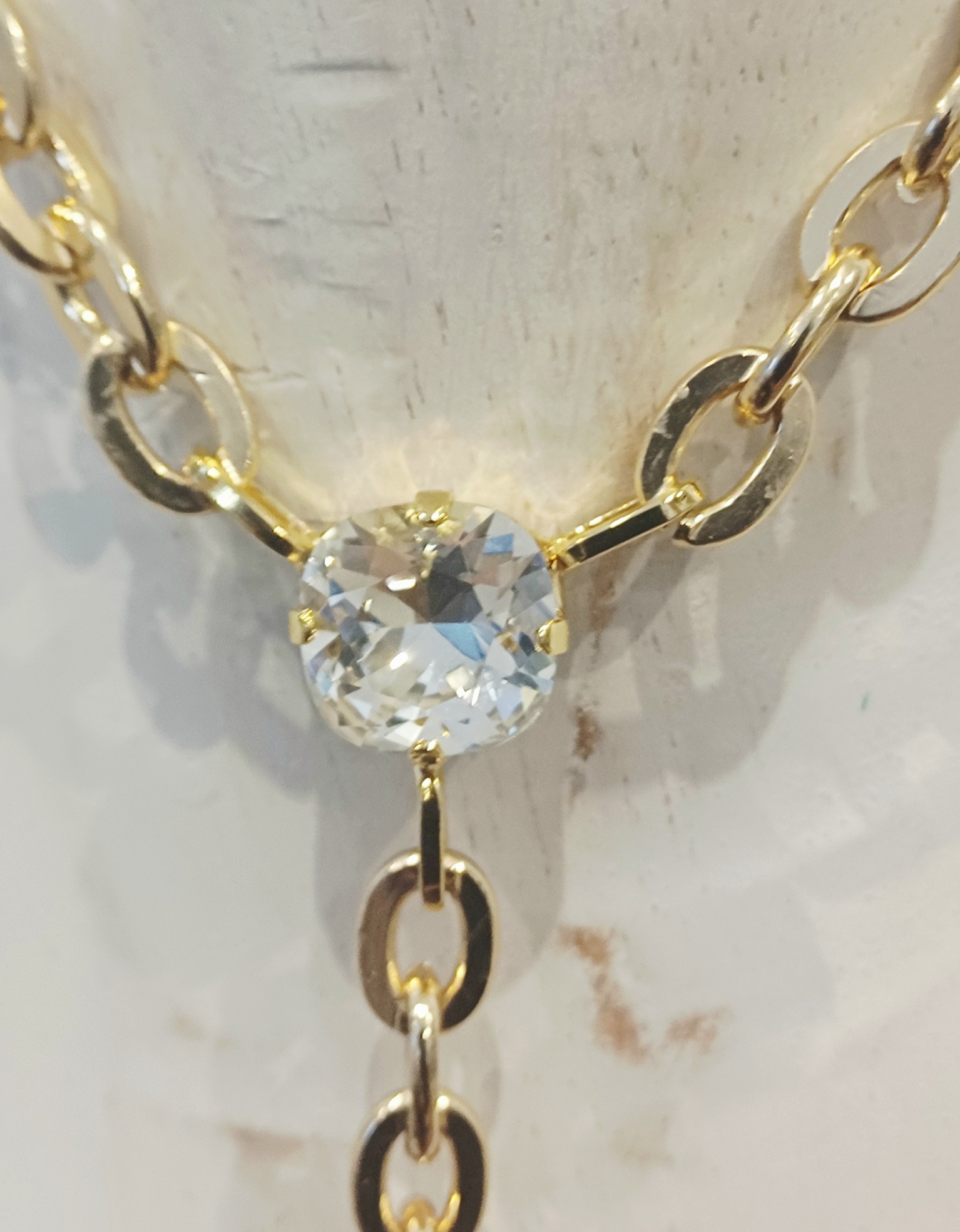 Alevá Bijoux Gilda Crystal Halskette Stein