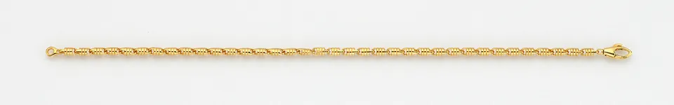 Eugen Rühle Fantasieketten 37.3869 Halskette Gelbgold 2,5mm