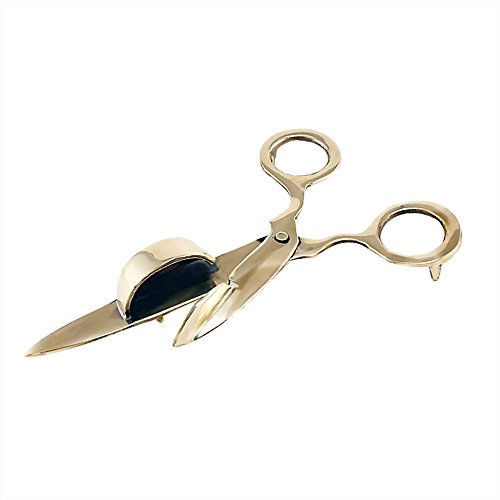 NKlaus Dochtschere Kerzenschere versilbert 15 cm