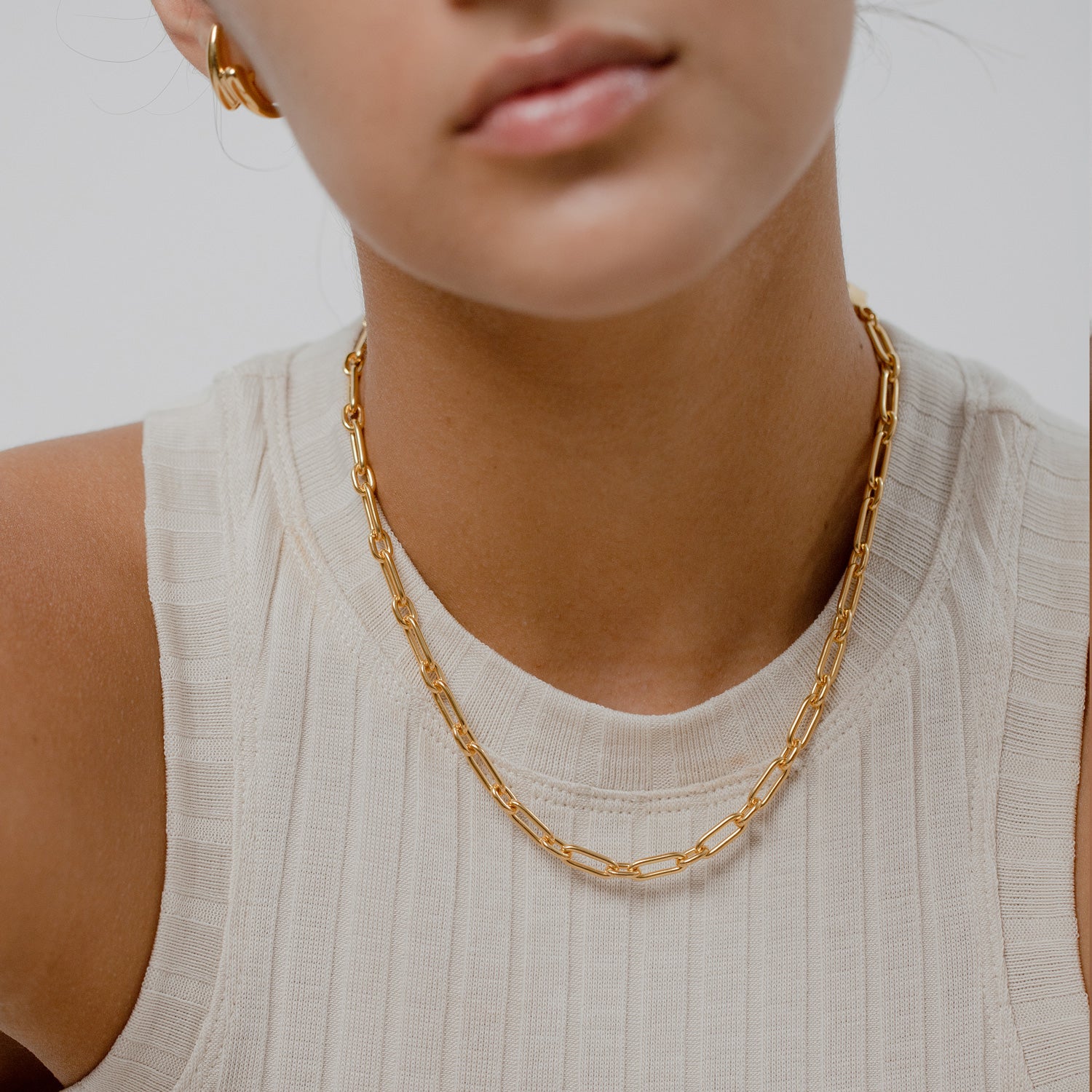 Stilnest Victoria Kette Gold Vermeil 24K 42cm