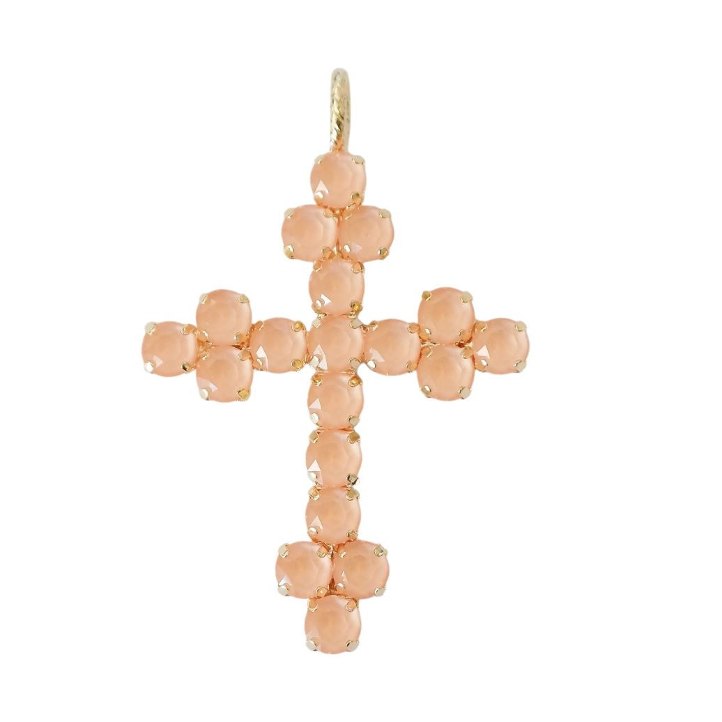 Alevá Bijoux Croci Nuova Bizantina Anhänger 7 cm