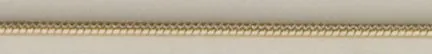 Eugen Rühle Schlangenkette 1,4mm massiv Silber Halskette 925