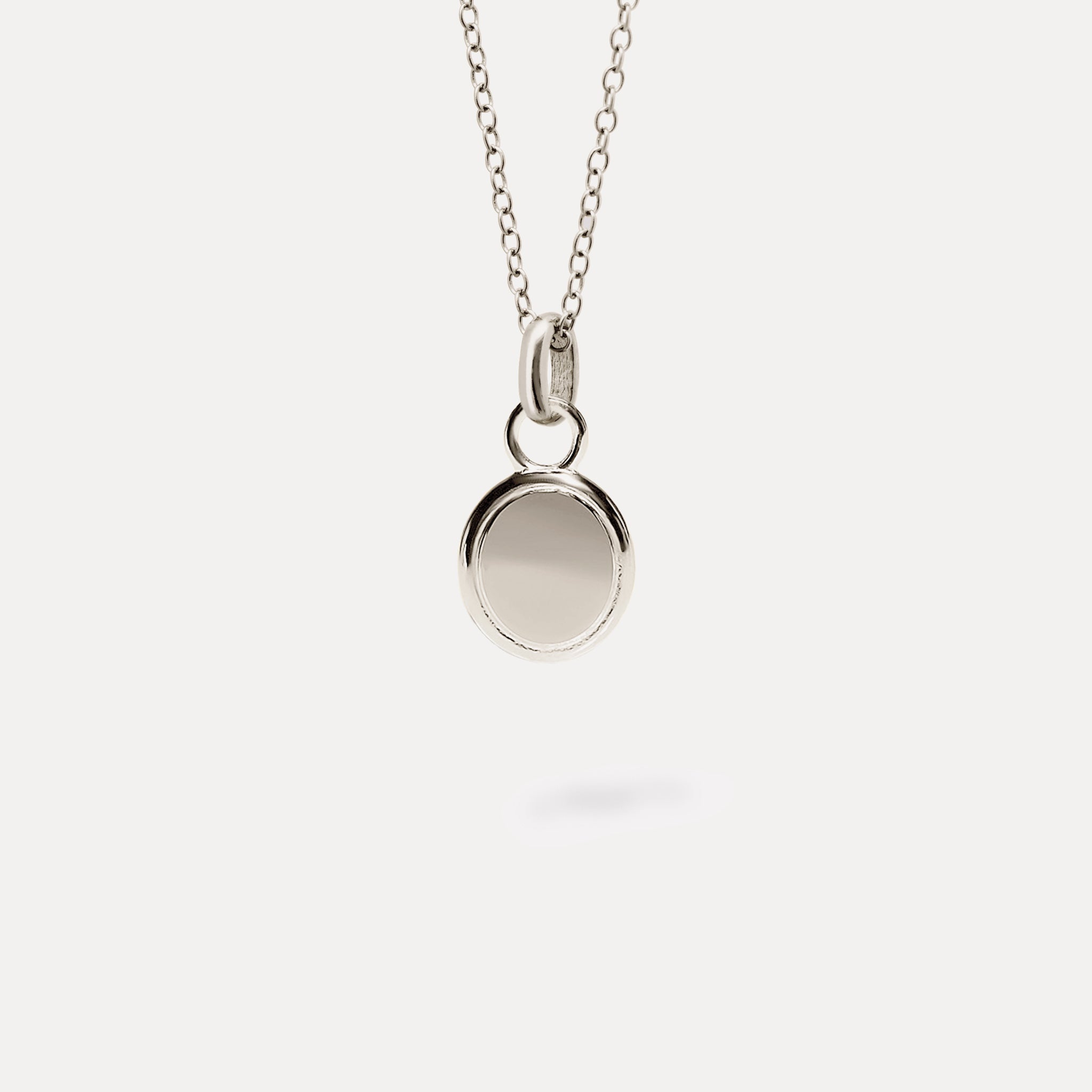 Stilnest Necklaces Emblem Kette Gold Vermeil 45cm gravierbar