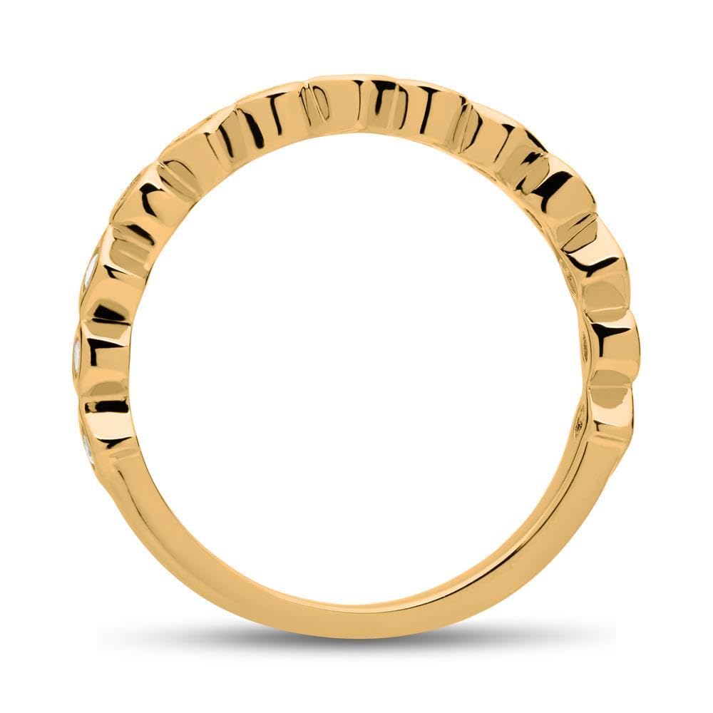 JEWLIX SR0421 Ring 925er Silber vergoldet Zirkonia Gr. 56