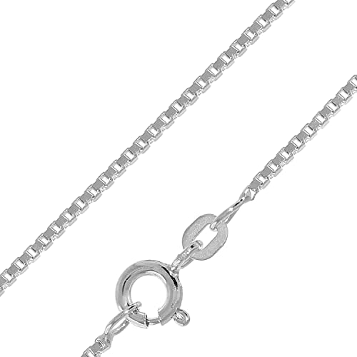 trendor Halsketten Veneziakette 41185 Silber-Kette 45 cm 1,2 mm