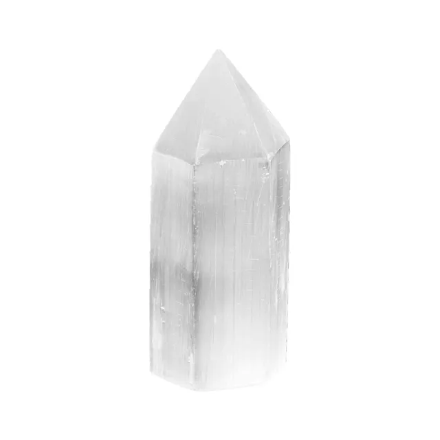 NKlaus Healing Crystals Selenit-Obelisk 10,5x4cm