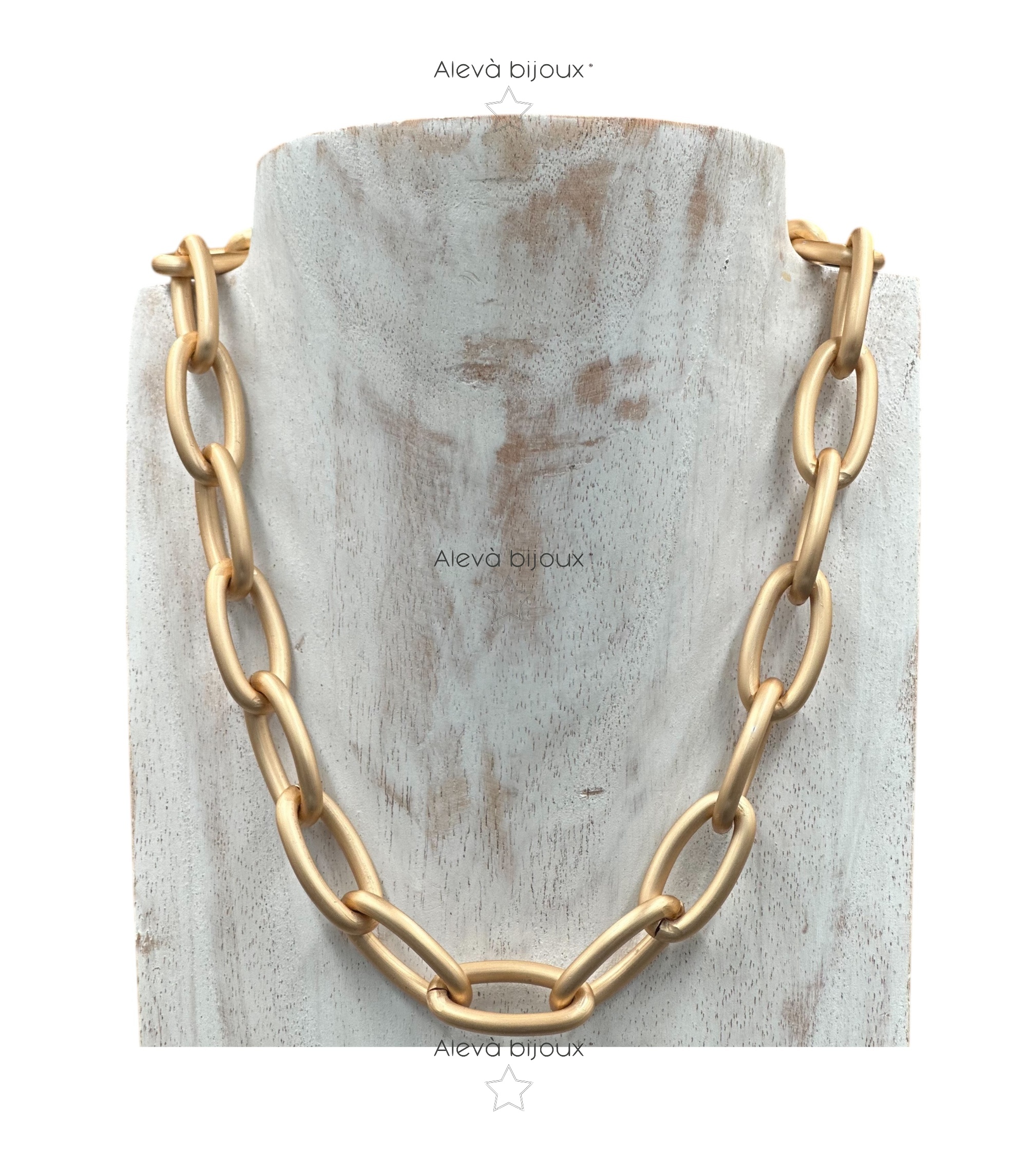 Alevá Bijoux Rodi Halskette Kette Silber rhodiniert