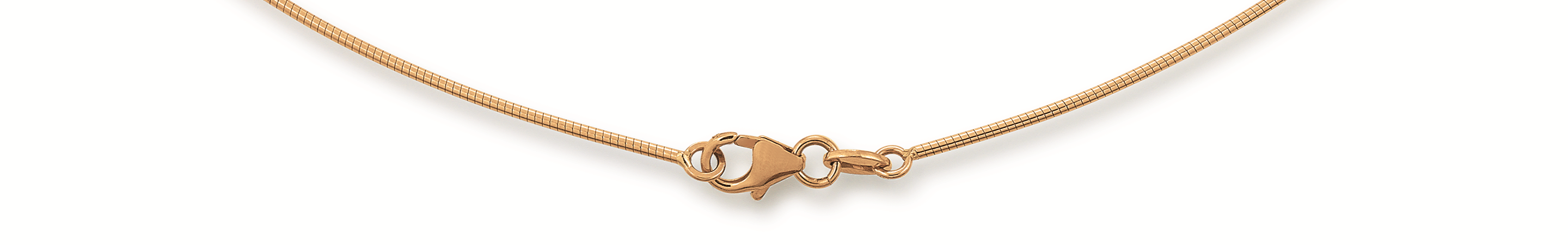 Eugen Rühle Omegakette rund 2,4 mm 585 Gelbgold 45 cm