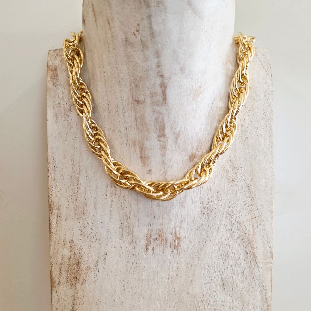 Alevá Bijoux Almina Halskette lang 120 cm Gold