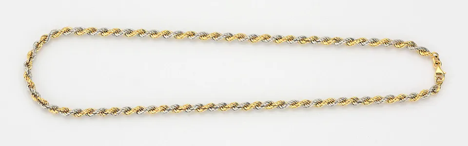 Eugen Rühle Kordelketten 23.3868 Halskette 585 Gelbgold 45 cm