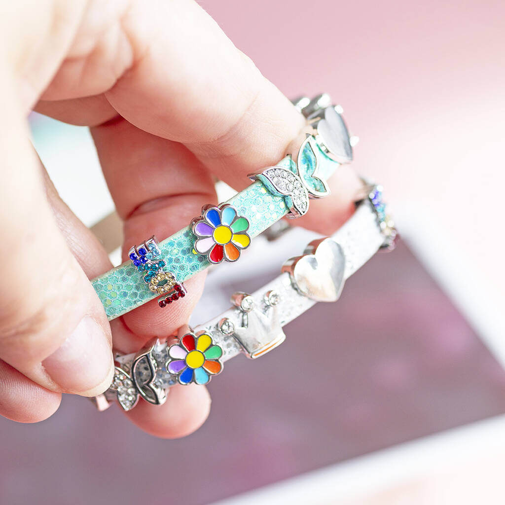 Joy by Corrine Smith Gürtel Armband Silber 6 Charms