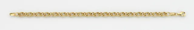 Eugen Rühle Panzerketten Doppelpanzer 4,7 mm Halskette 585 Gold