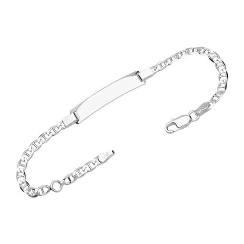 JEWLIX ID-Armbänder ID0035-T Armband 16 cm Silber gravierbar