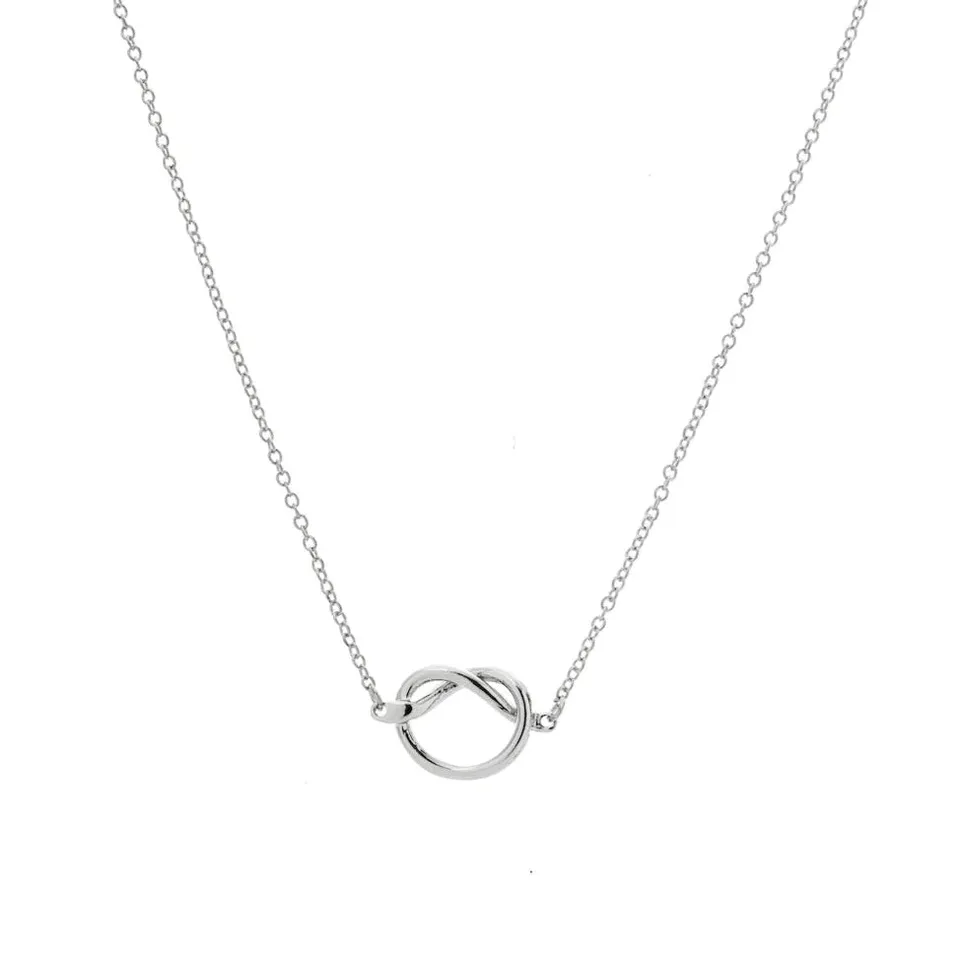 Joy by Corrine Smith Knoten Halskette Freundschaft Silber 45cm