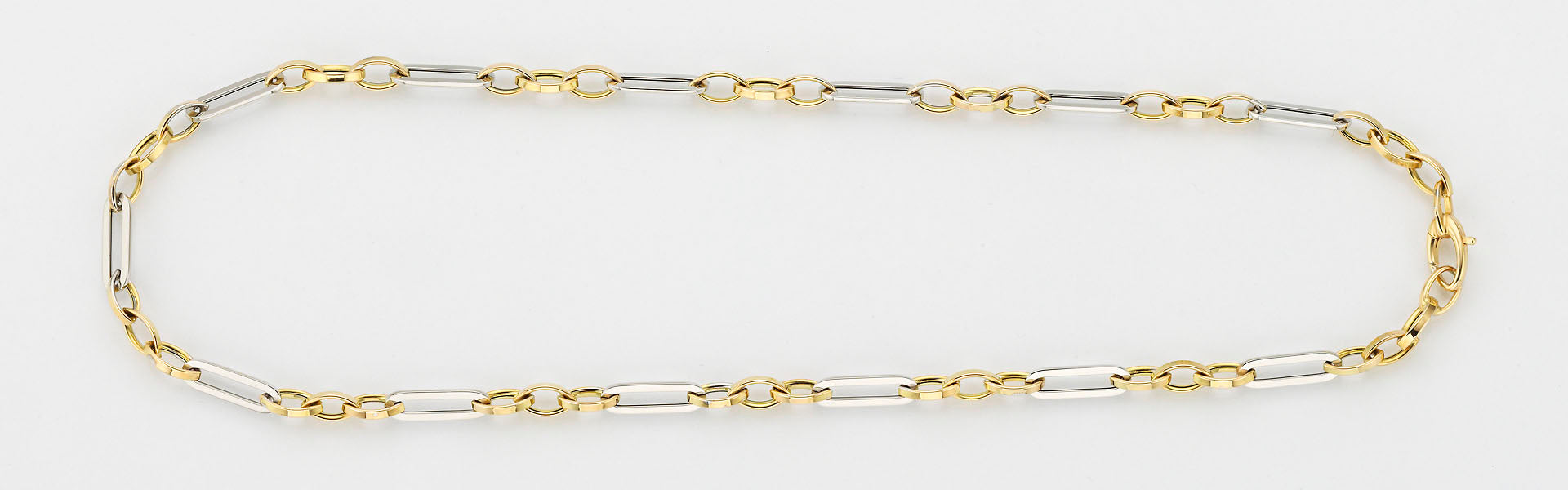 Eugen Rühle Fantasiekette 4,9mm Halskette 585 Gold 45 cm