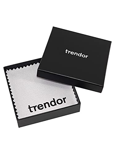 trendor 41596 Panda Ohrringe Silber 925 Mädchen Kinder