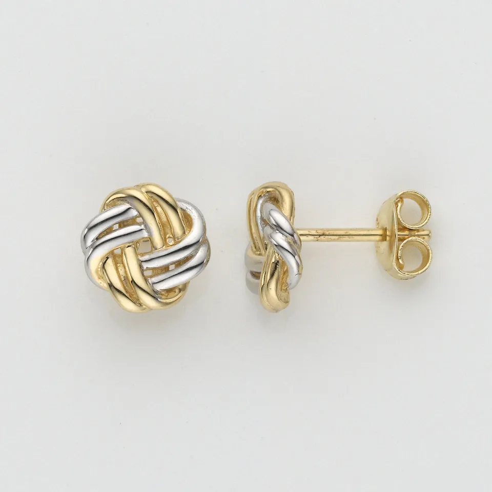 Eugen Rühle Ohrschmuck OST Knoten 8mm Ohrringe 585 Gold