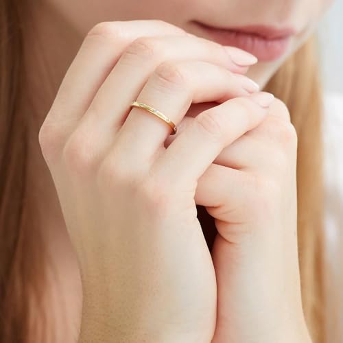 JEWLIX Ring 925er Silber vergoldet Zirkonia 50mm