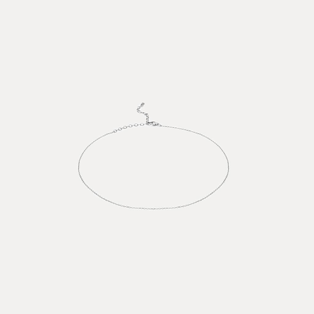 Stilnest Anker Choker Halskette Gold 32+8cm