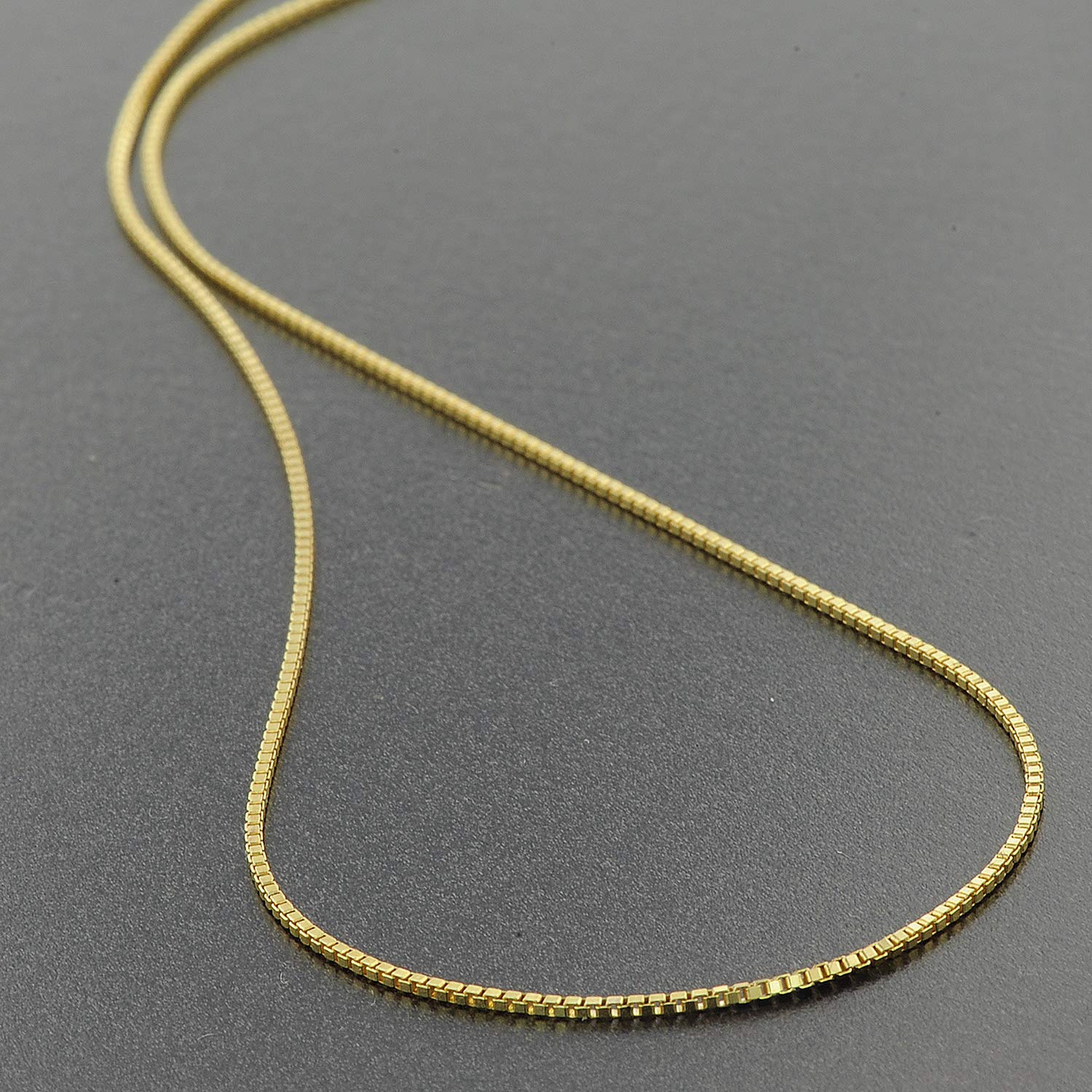 trendor Halsketten Venezianer-Kette 333 Gold 0,9 mm 40 cm