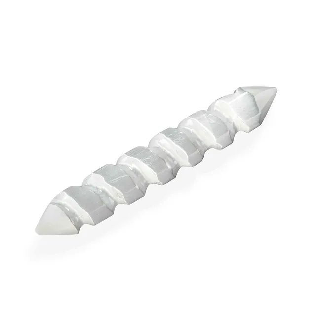 NKlaus Healing Crystals Selenit Massagestab 10cm Heilstein