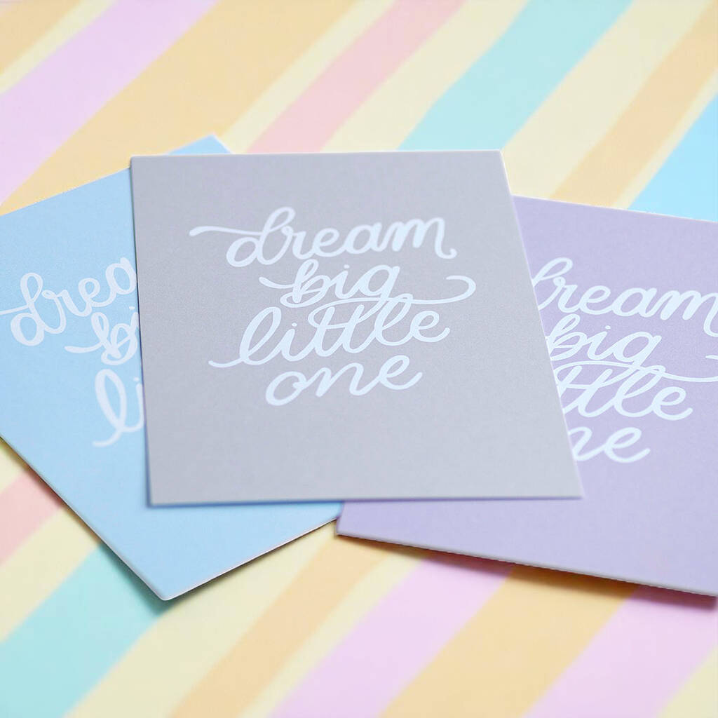 Joy Dream Big Little One Bild A5 Taupe