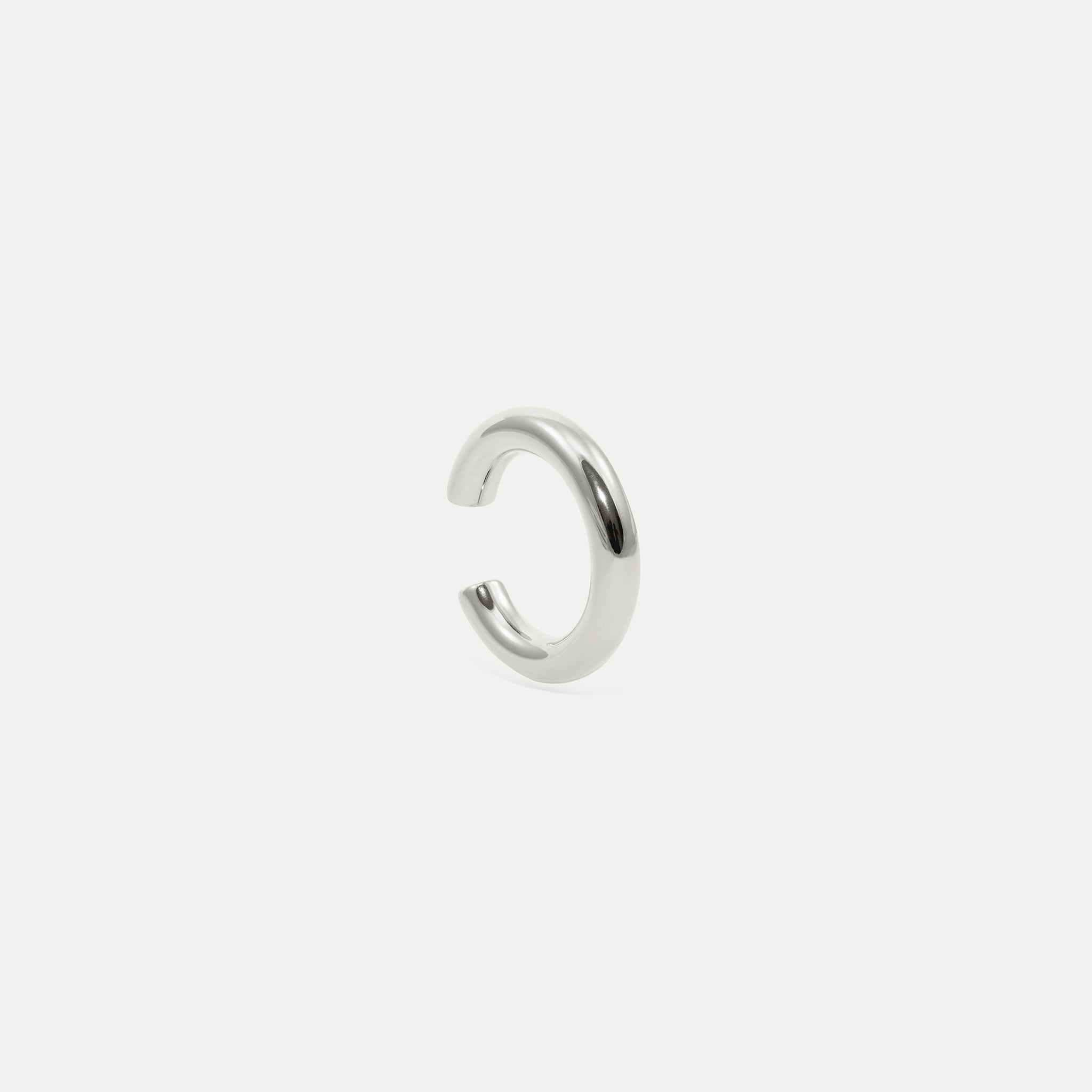 Stilnest Bold Revolve Ear Cuff Gold Vermeil Silber 11mm