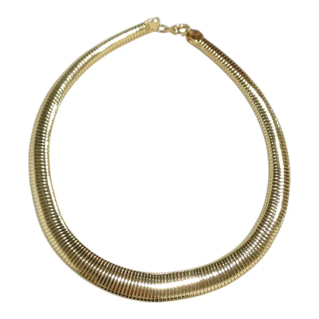 Alevá Bijoux Tubogas Halsreif Gold 18 Karat