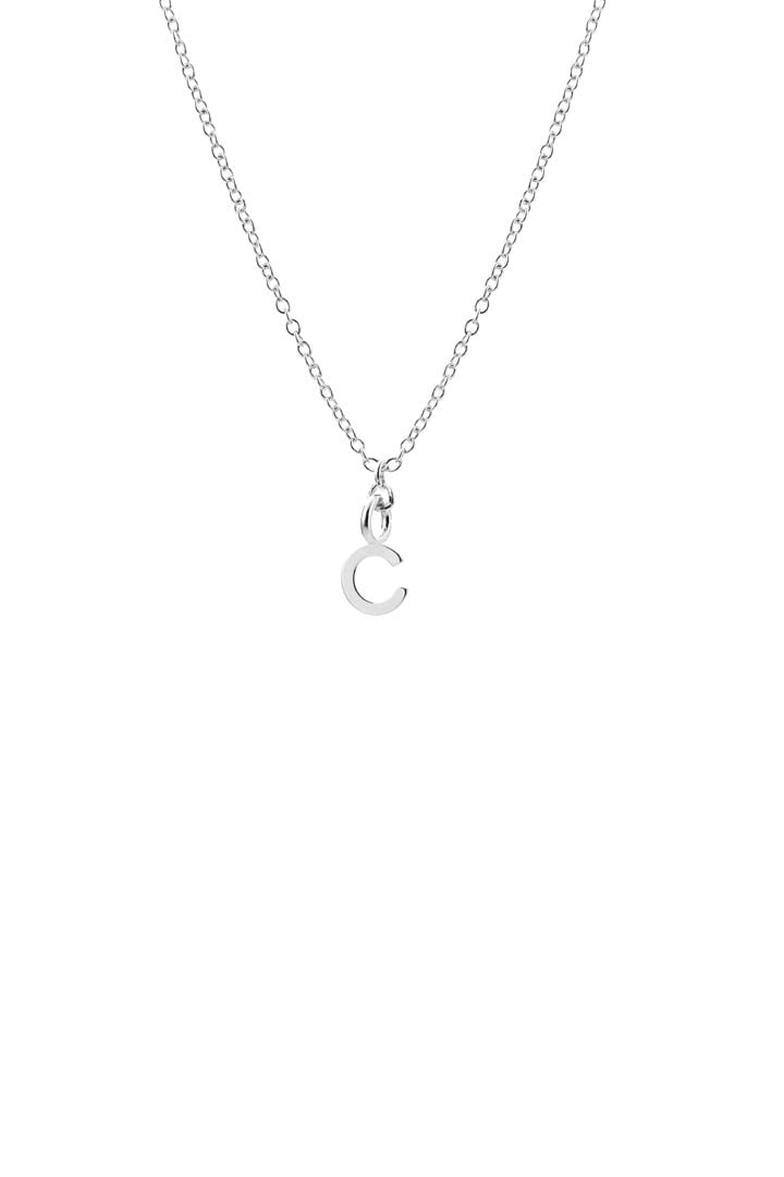 Joy by Corrine Smith Initial C Halskette versilbert Buchstabe C
