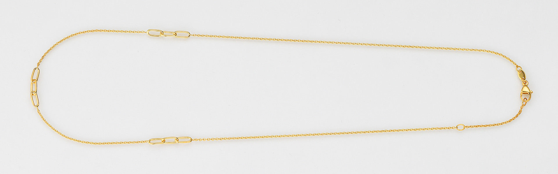Eugen Rühle Collier Halskette 333 Gelbgold Zwischenteile
